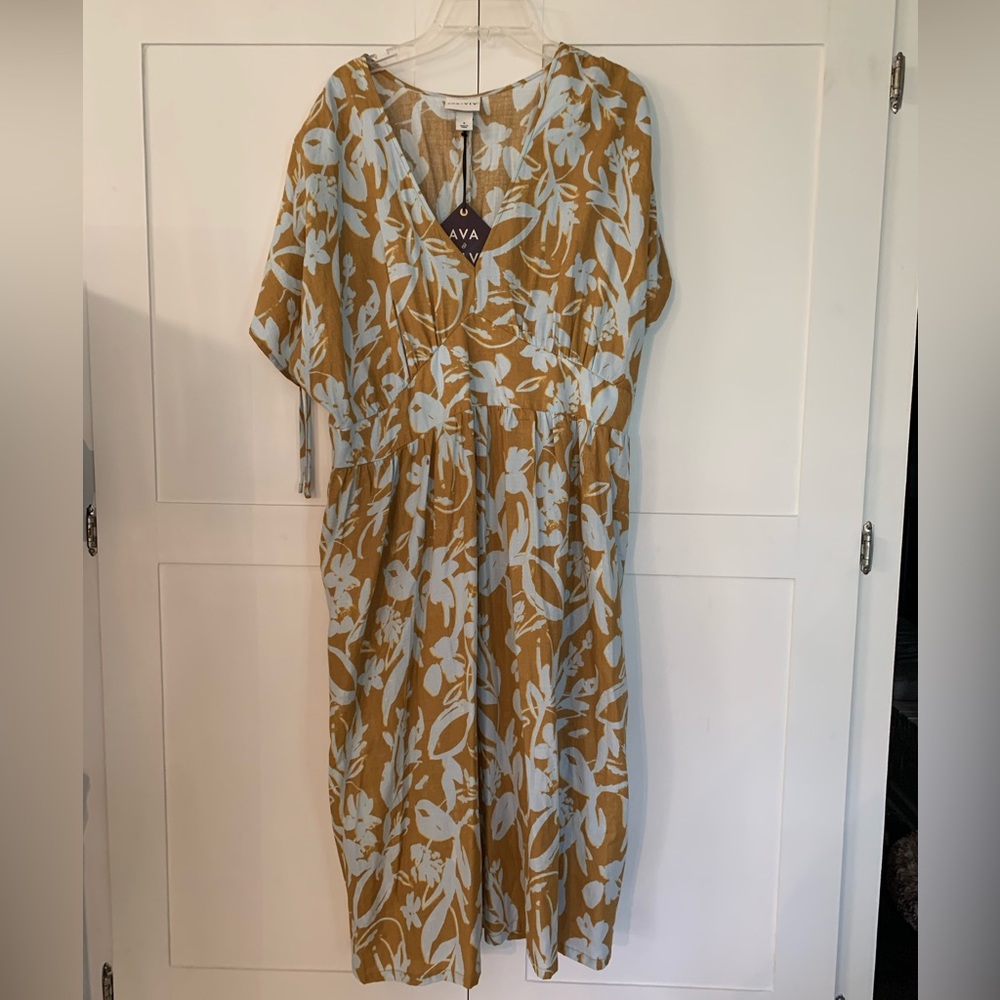 AVA & VIV SIZE X (SIZE 14W) COTTAGE CORE BOHO CHIC DRESS